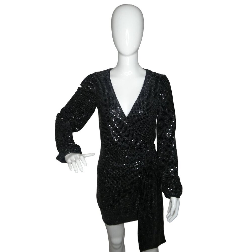 Vici Mini Black‎ Glitter Dress